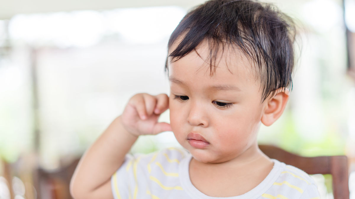Baby ear infection